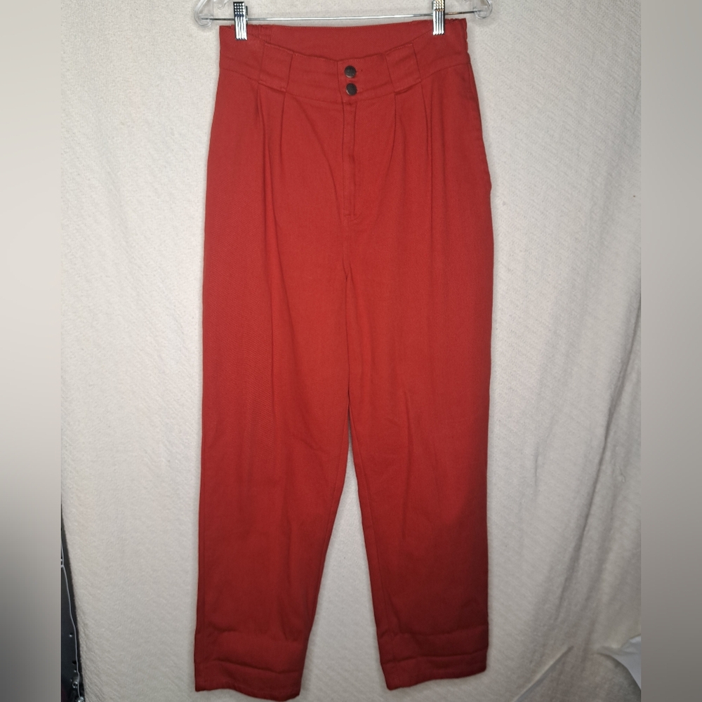 Lucy & Yak Red Chinos Size 30 Regular
